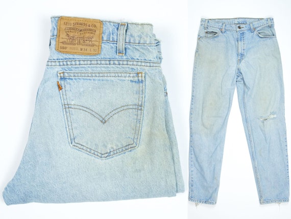 orange tab levis 550