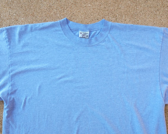 Vintage blue cheap shirt