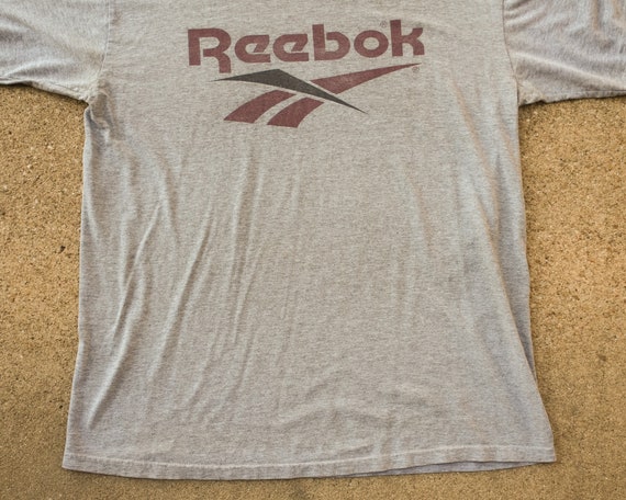 90s Reebok Shirt L - Vintage Reebok T-shirt Large… - image 4