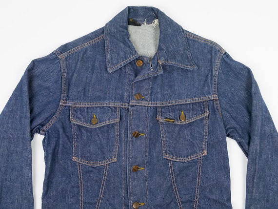 Jean Jacket S 70s Roebucks  - Vintage Roebucks Je… - image 2