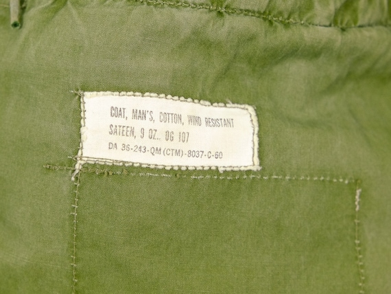 M-51 Field Jacket Small to Medium - Vintage Army Jacket - OG 107