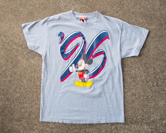 Mickey Mouse Shirt L - Vintage Mickey Mouse Shirt