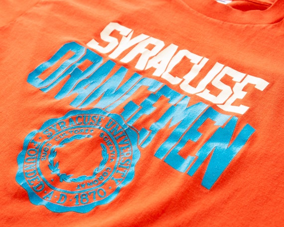 Syracuse Orangemen Shirt M - Vintage Syracuse Uni… - image 3