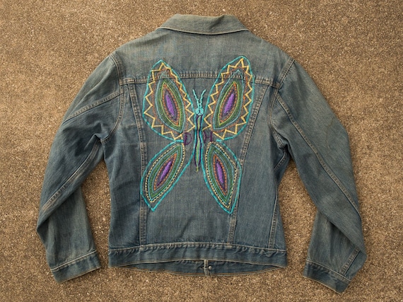 Jean Jacket S - Vintage Jean Jacket Men's Small -