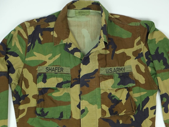 Vintage Camo Army Jacket Men's Medium - U.S. Army… - image 2