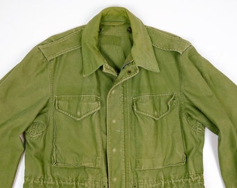 M-51 Field Jacket Small to Medium - Vintage Army Jacket - OG 107