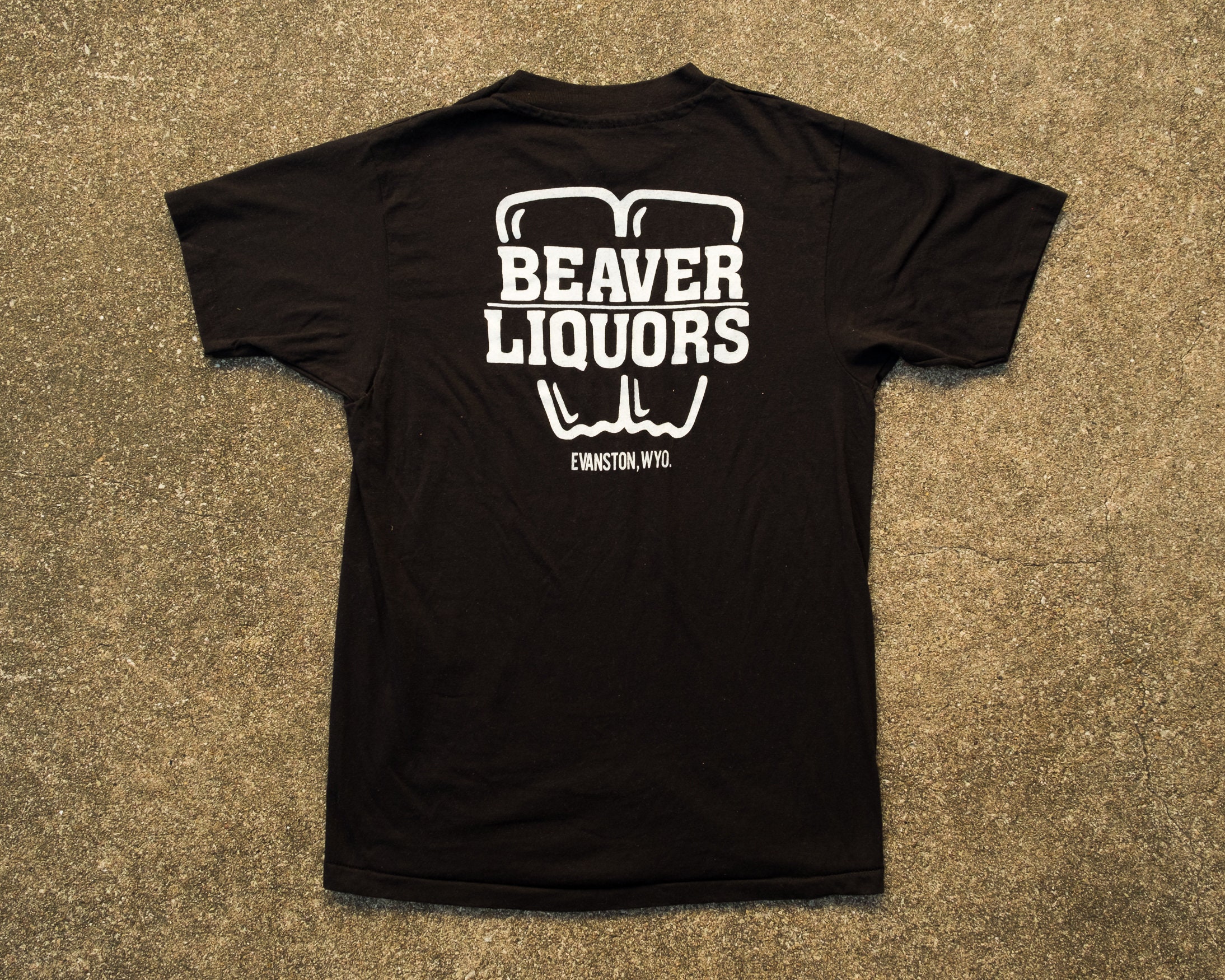 Beaver Liquors Shirt 80s Bar Shirt Evanston Wyoming The Etsy
