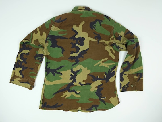 Vintage Camo Army Jacket Men's Medium - U.S. Army… - image 5