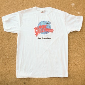 Planet Hollywood Shirt L - San Francisco Planet Hollywood Shirt Large - 90s Planet Hollywood - Made in USA - Vintage