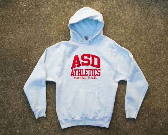 Dubai Hoodie L - Vintage ASD Dubai Sweatshirt Larg