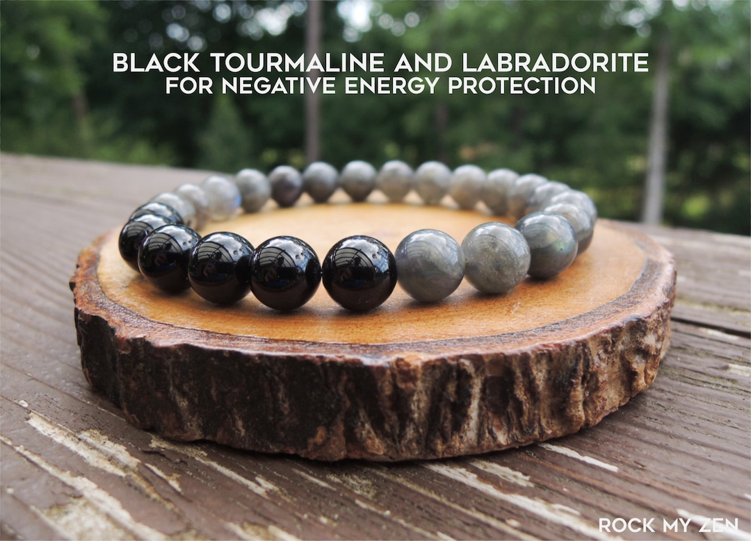 Black Tourmaline Bracelet for protection | Lovepray Jewelry