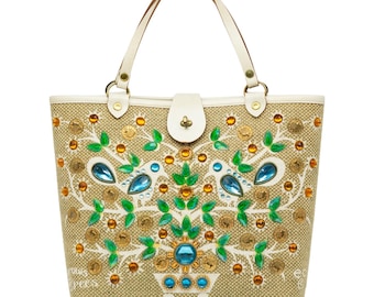 Enid Collins of Texas 1965 'It Grows On Trees' Vintage Novelty Purse
