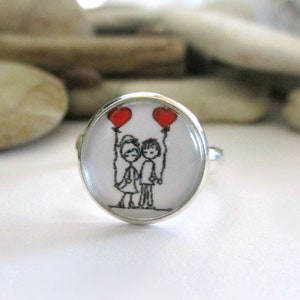 I Love You Gift | You and Me Ring | Young Love | Girlfriend Gift | Promise Ring | Teen Girl Gift | Anniversary | Valentine | Youre My Person