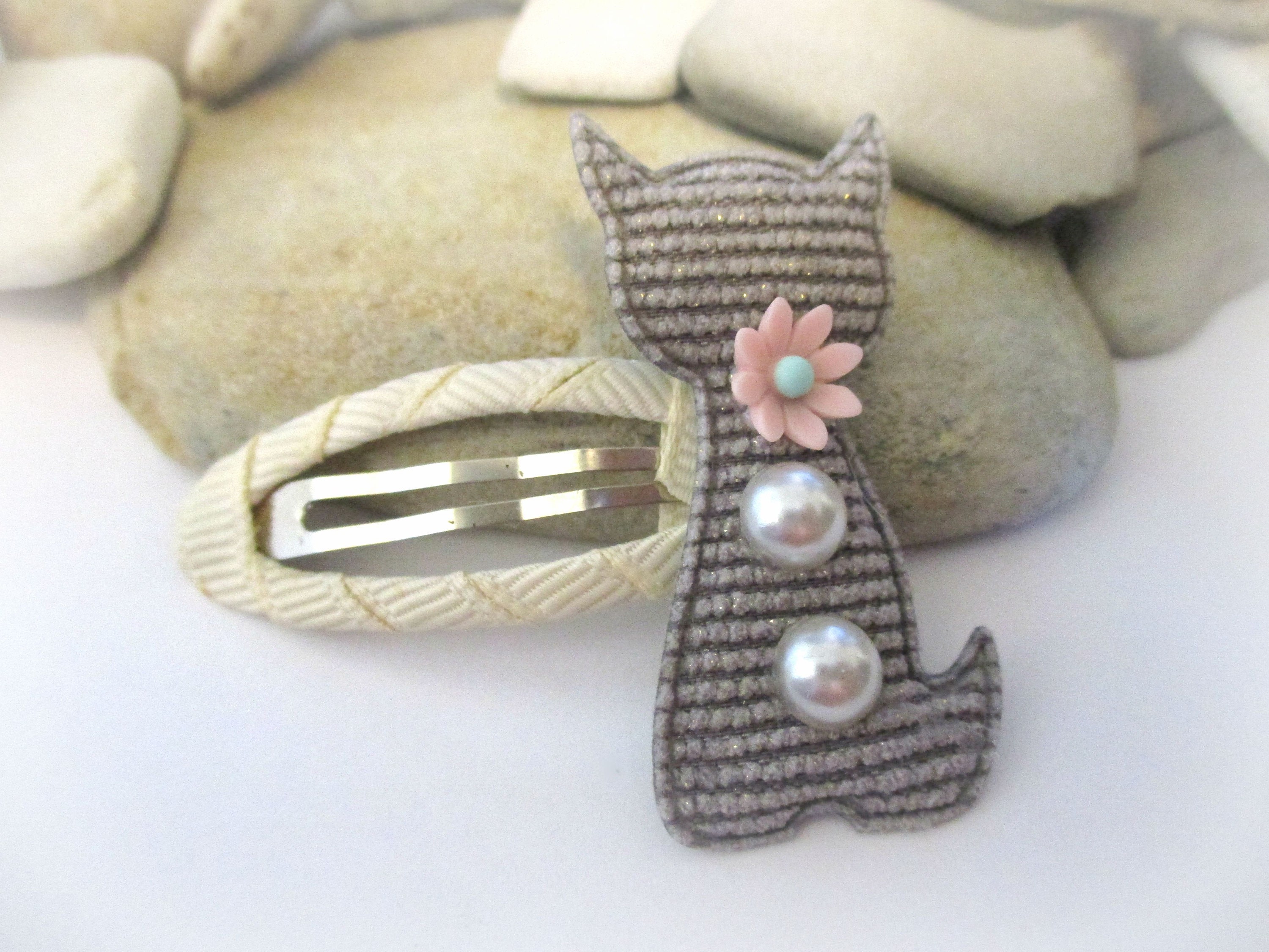 1 Pair Cat Hair Clips for Girls Toddlers Kids Children Women Etsy