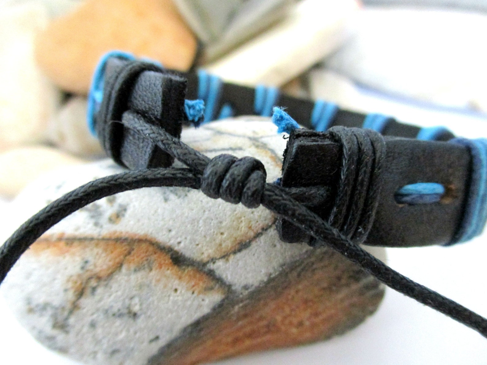 mens tie bracelets