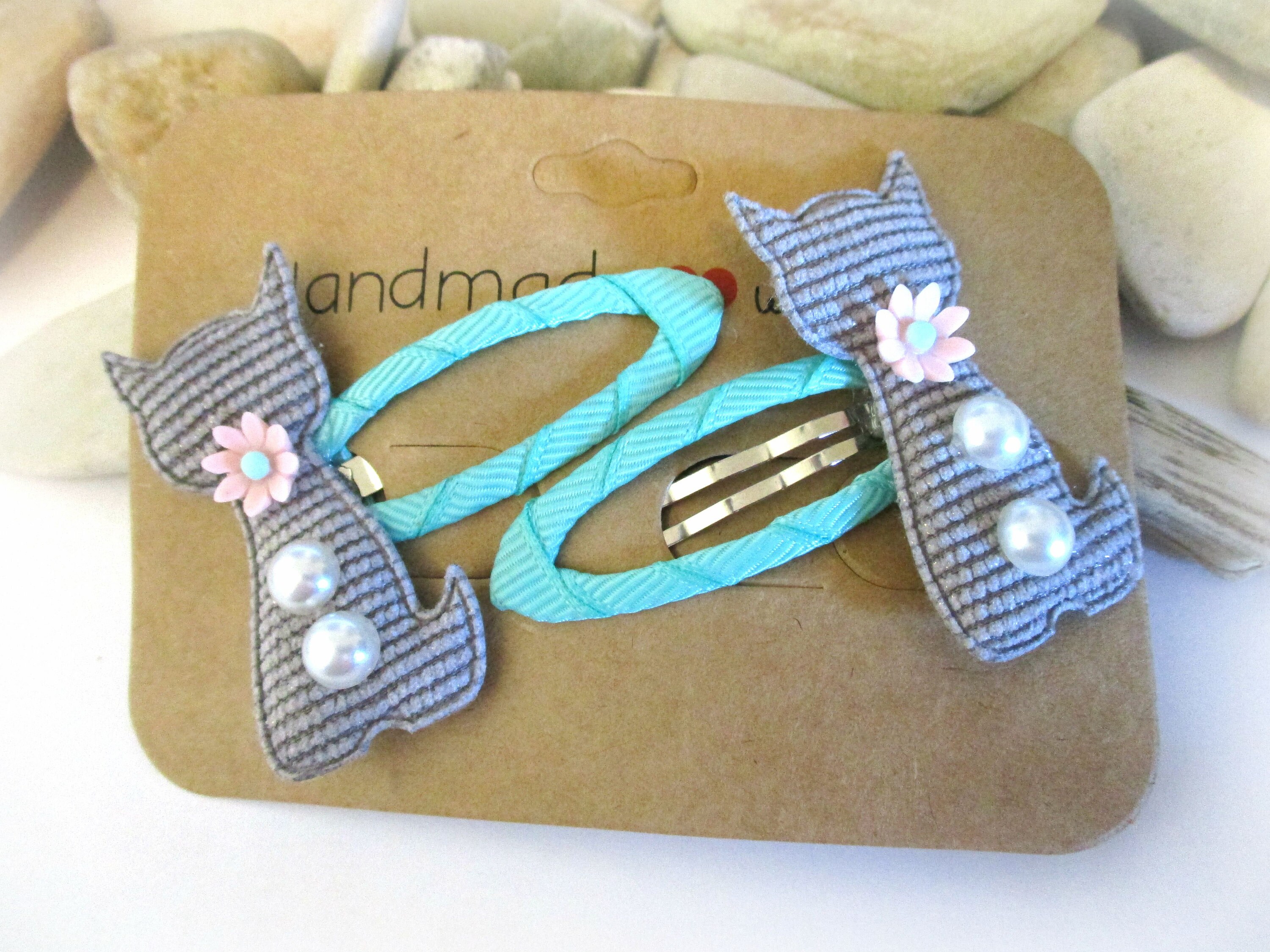 1 Pair Cat Hair Clips for Girls Toddlers Kids Children Women Etsy.de