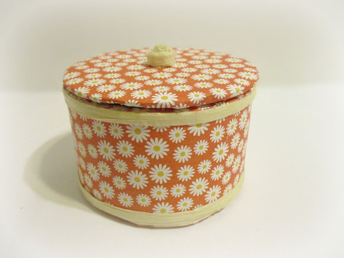 White Daisies Jewelry Box Handmade Keepsake Box Gift Box Etsy
