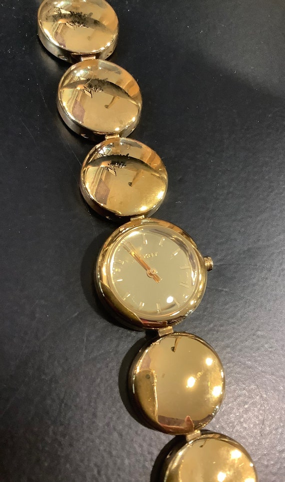 Dkny gold top bracelet watch