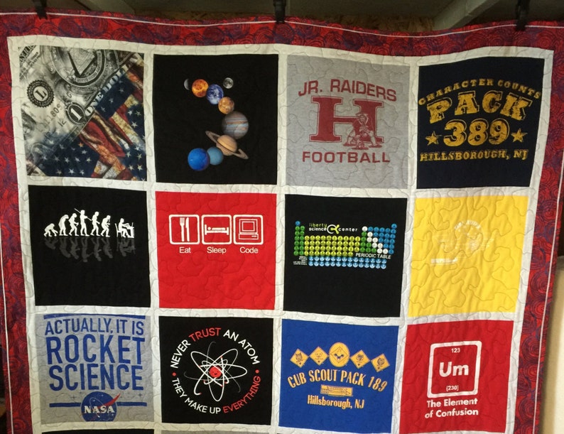 memory blankets made from shirts
