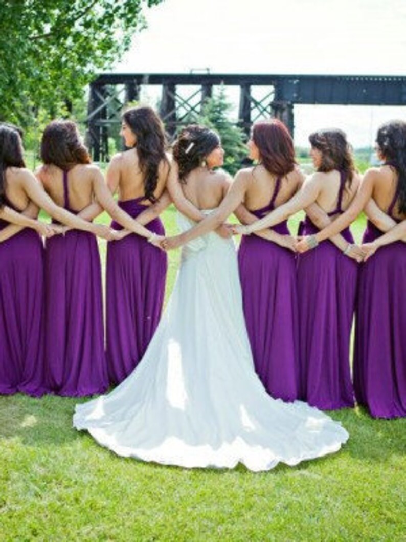 Blush Bridesmaids Dress Infinity Dress Bridesmaids Infinity dress Multi Dress Bridesmaids Wrap Dress Bridesmaids Convertible Dress