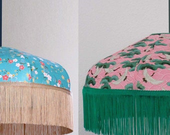 Japanese paper pendant lamp &quot;Victoria&quot; or &quot;Mila&quot;. MADE TO ORDER.