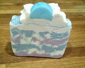 Handmade soap Frozen, sls free vegan soap,artisan soap