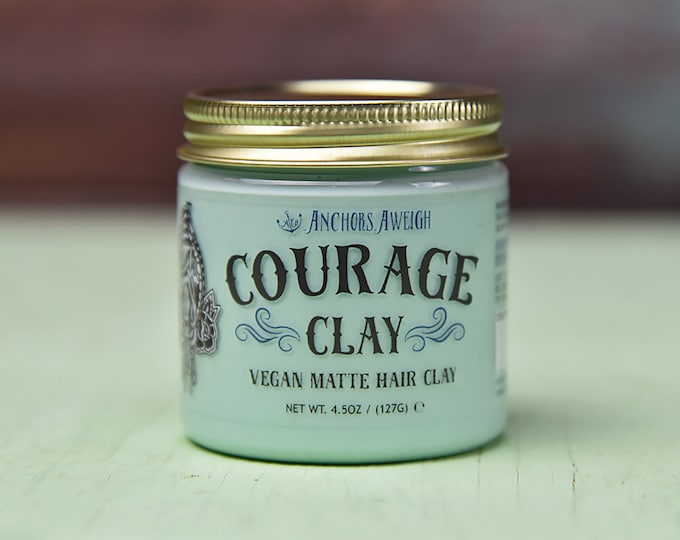 Hair Clay - Vegan Water Based - Courage Clay - Etsy