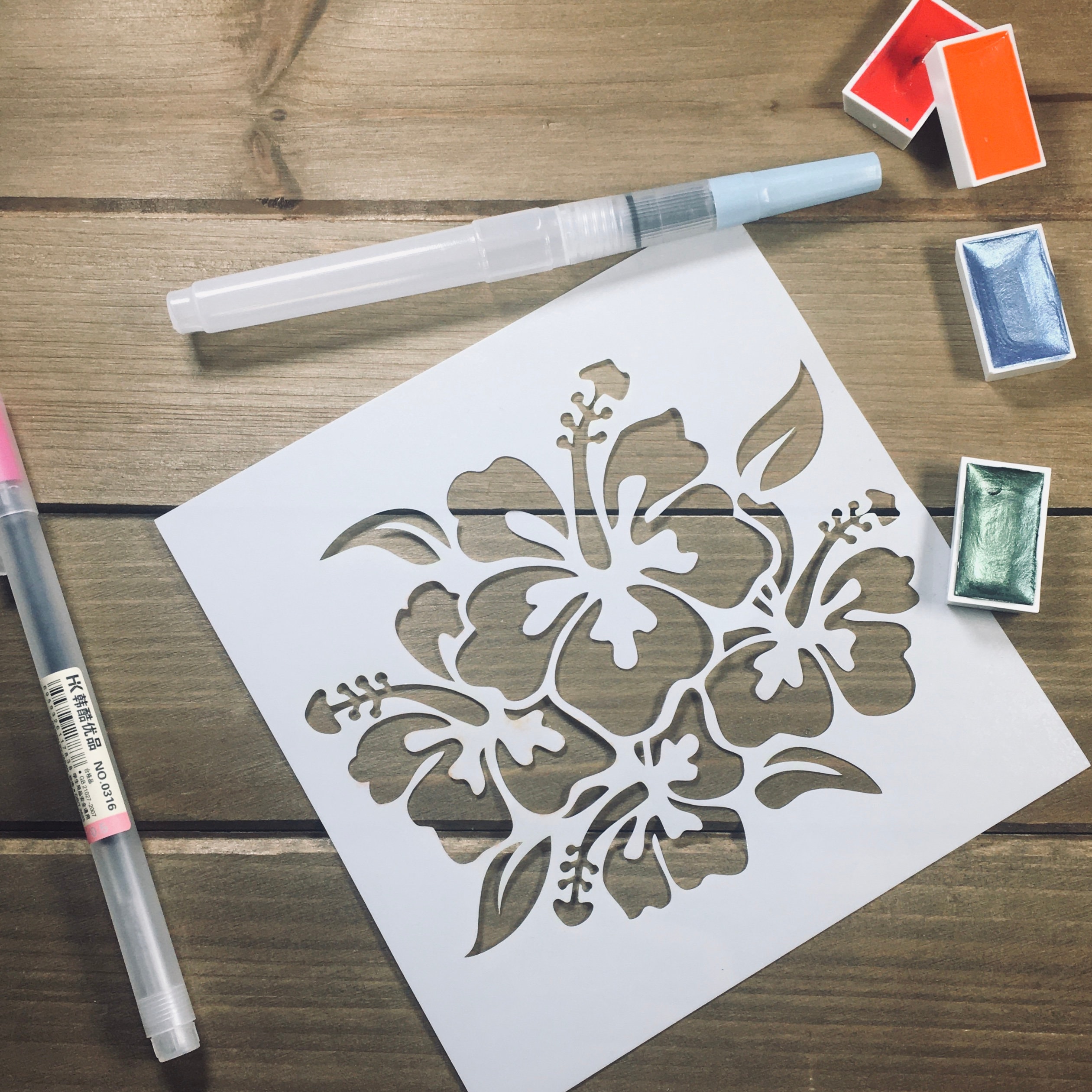 Stamperia Schablonen Set - Flexible Stencils Für Scrapbooking Und Basteln