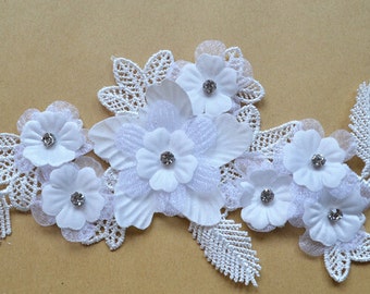 Grand Foulard Carré Magnolia Pearl Happiness Supply En Coton Léger Couleur Dove - Neuf