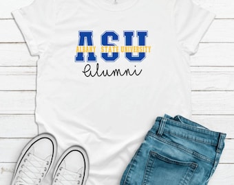 Albany State University Alumni T shirt, ASU football, Golden Rams, HBCU T-shirts