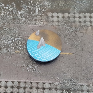 Kompatibel med Marvel Crisis Protocol. Magnetisk refraktionstokenuppsättning.