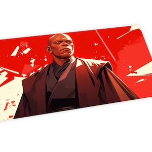 Playmat voor Star Wars Unlimited TCG - Mace Windu - met of zonder zones