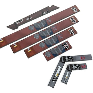 Shatterpoint kompatibles Lineal Set. Charakter-Designs