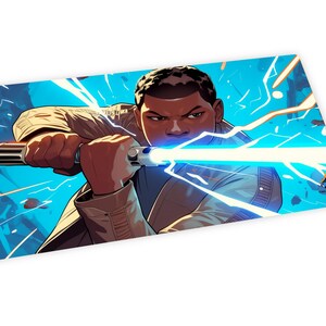 Tapete de jogo para Star Wars Unlimited TCG - Finn - Com ou sem zonas
