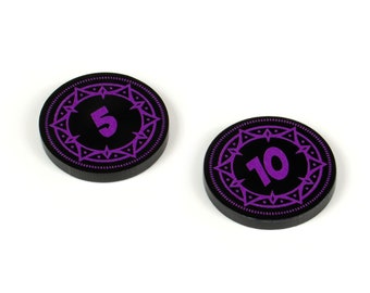 Arcane Damage Tokens 5/10 for Flesh and Blood TCG