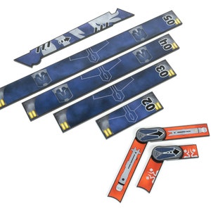 Shatterpoint kompatibles Lineal Set. Charakter-Designs