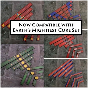 Set Dadi Otto Facce Gioco Dadi Marvel Crisis Protocol - Confezione Da 10 Dadi A 8 Facce Per Gioco Da Tavolo Crisis Core - Foto 3