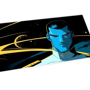 Tapete de jogo para Star Wars Unlimited TCG - Thrawn - Com ou sem zonas