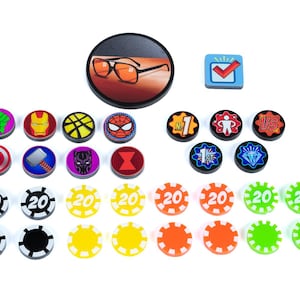 Comic Jäger. Token Set
