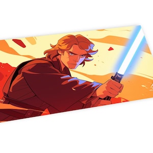 Playmat voor Star Wars Unlimited TCG - Anakin Red - met of zonder zones