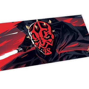 Playmat voor Star Wars Unlimited TCG - Darth Maul - met of zonder zones