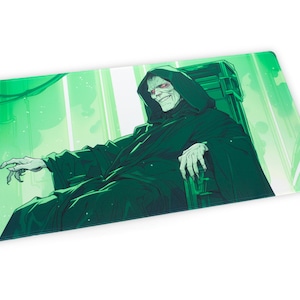 Tapete de jogo para Star Wars Unlimited TCG - Imperador Palpatine - Com ou sem zonas