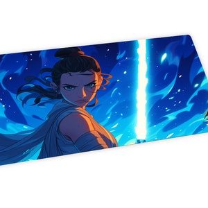 Playmat voor Star Wars Unlimited TCG - Rey - met of zonder zones