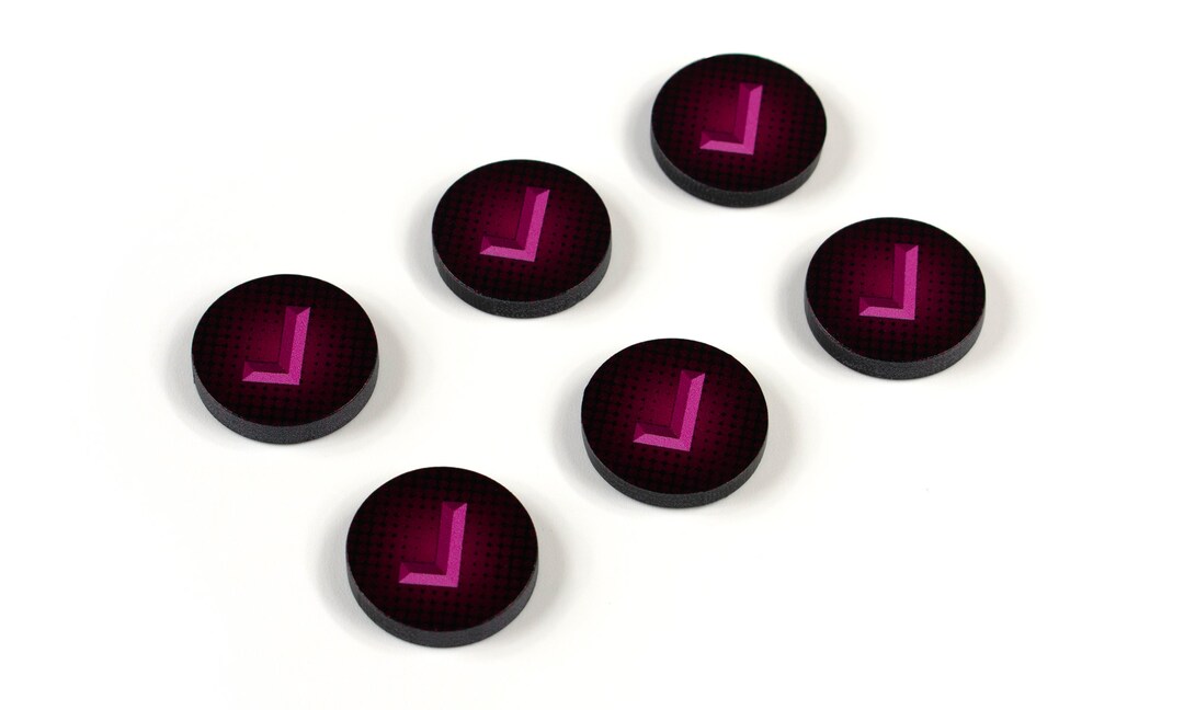 Marvel Crisis Protocol Compatible. Activated Pink Token Set - Etsy