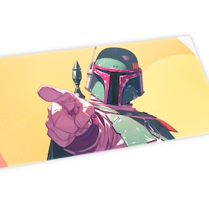 Playmat voor Star Wars Unlimited TCG - Boba Fett - met of zonder zones