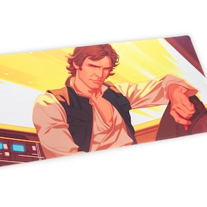 Tapete de jogo para Star Wars Unlimited TCG - Han Solo - Com ou sem zonas