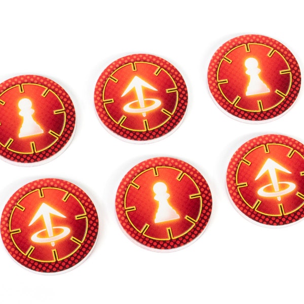 Marvel Crisis Protocol Earth's Mightiest Compatible. Extract (Asset/Civilian) Token Set