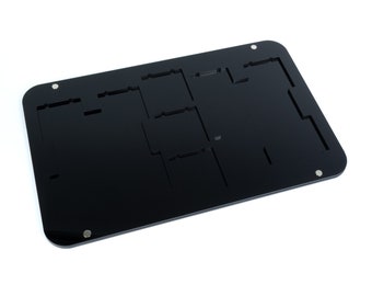 Star Wars X-Wing Compatible Acrylic Gaming Ship Tray Layer-Layout A
