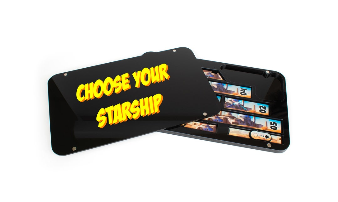 Shatterpoint Compatible Ruler, Tracker & Token Tray - Starships - Etsy
