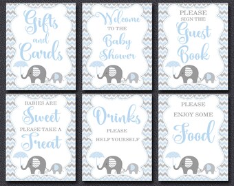 Shower Table Signs Etsy